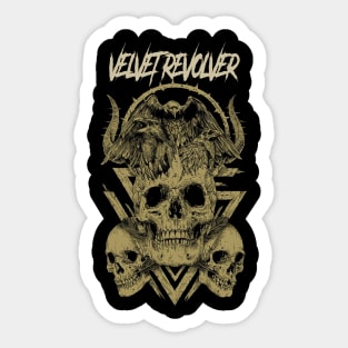 VELVET REVOLVER BAND MERCHANDISE Sticker